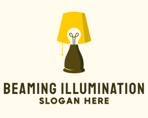 Lamp Bulb Illumination logo design