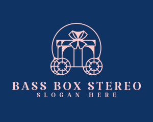 Souvenir Gift Box Carriage logo design