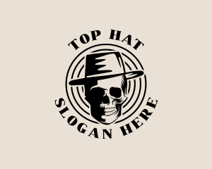 Hat Skull Menswear logo design