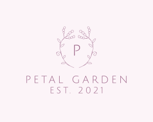 Flower Buds Arrangement Boutique logo design