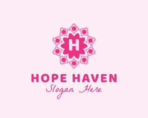 Decorative Flower Home Decor Logo