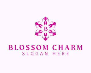 Flower Petal Garden logo design