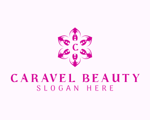 Flower Petal Garden logo design