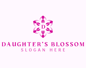 Flower Petal Garden logo design