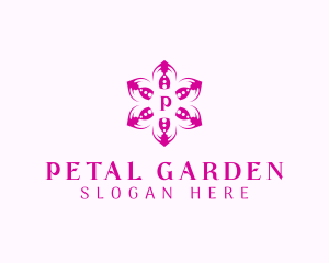 Flower Petal Garden logo design