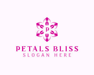 Flower Petal Garden logo design