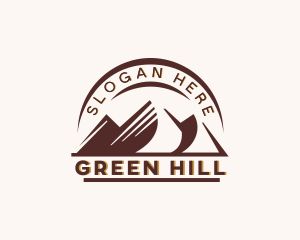 Outdoor Mountain Park logo design