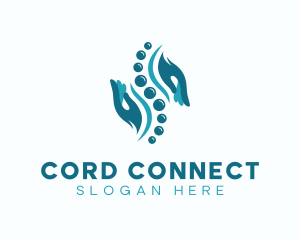 Blue Spinal Therapy logo design