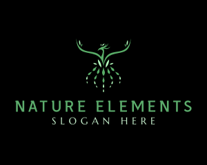 Phoenix Bird Nature logo design