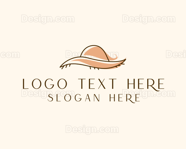 Womenswear Fashion Hat Logo