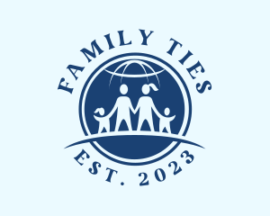 Globe Family Support  logo design