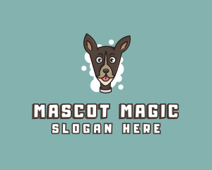 Dog Pet Cartoon  logo design