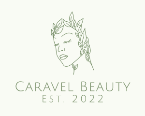 Natural Beauty Spa Salon logo design