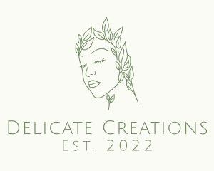 Natural Beauty Spa Salon logo design