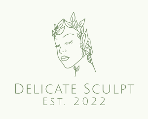 Natural Beauty Spa Salon logo design