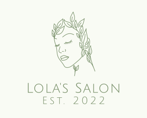 Natural Beauty Spa Salon logo design