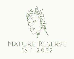 Natural Beauty Spa Salon logo design