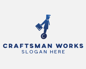 Corporate Work Employee logo design