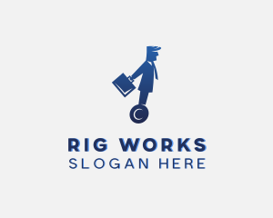 Corporate Work Employee logo design