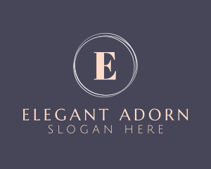 Elegant Feminine Brand logo design