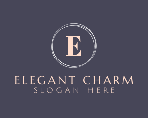 Elegant Feminine Brand logo design