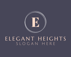 Elegant Feminine Brand logo design