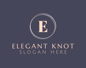 Elegant Feminine Brand logo design