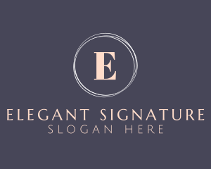 Elegant Feminine Brand logo design