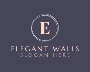 Elegant Feminine Brand logo design