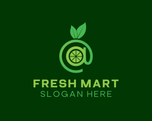 Fresh Vegetarian Grocery  logo design