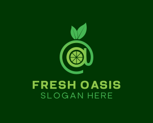 Fresh Vegetarian Grocery  logo design