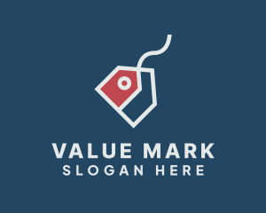 Real Estate Property Price Tag logo