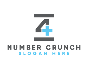 Industrial Cross Number 4 logo