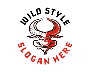 Wild Buffalo Horn logo design