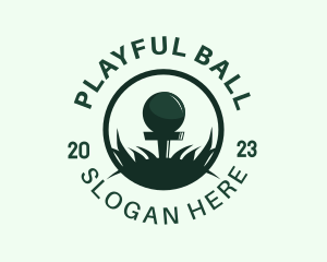 Golf Ball Sports logo design