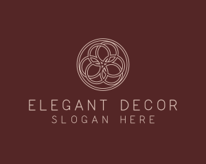 Geometric Circle Knot  logo design