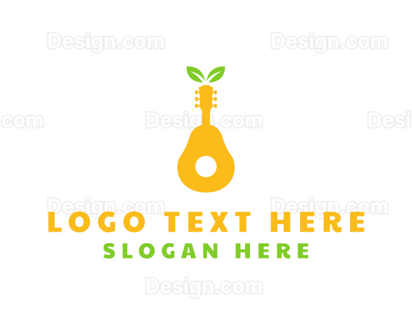 Leaf Pear Guitar Logo