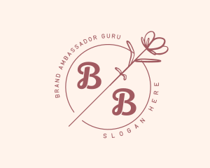 Feminine Floral Brand logo design