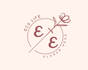 Feminine Floral Brand logo design