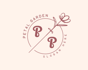 Feminine Floral Brand logo design