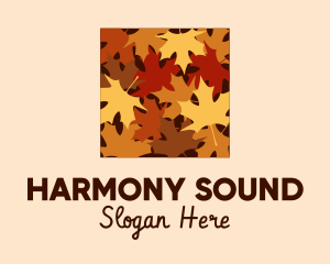 Autumn Maple Leaves Logo
