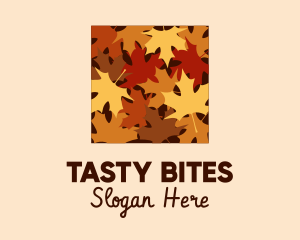 Autumn Maple Leaves Logo