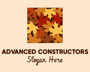 Autumn Maple Leaves logo design