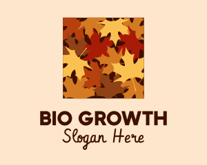 Autumn Maple Leaves logo design