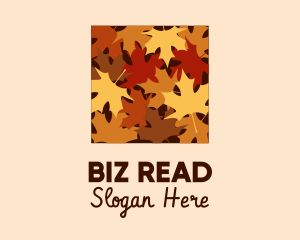 Autumn Maple Leaves logo design