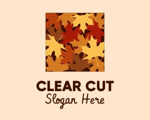 Autumn Maple Leaves logo design