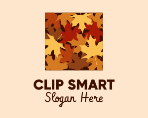 Autumn Maple Leaves logo design