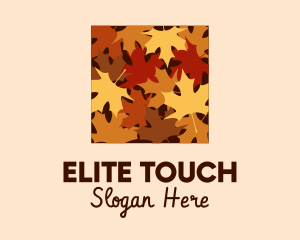 Autumn Maple Leaves logo design