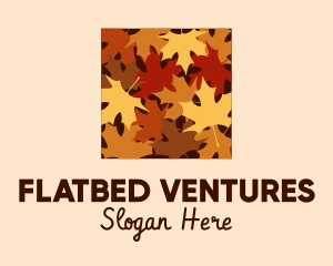 Autumn Maple Leaves logo design