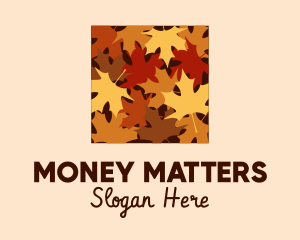 Autumn Maple Leaves logo design